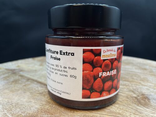 Confiture Extra Fraise - Cantal