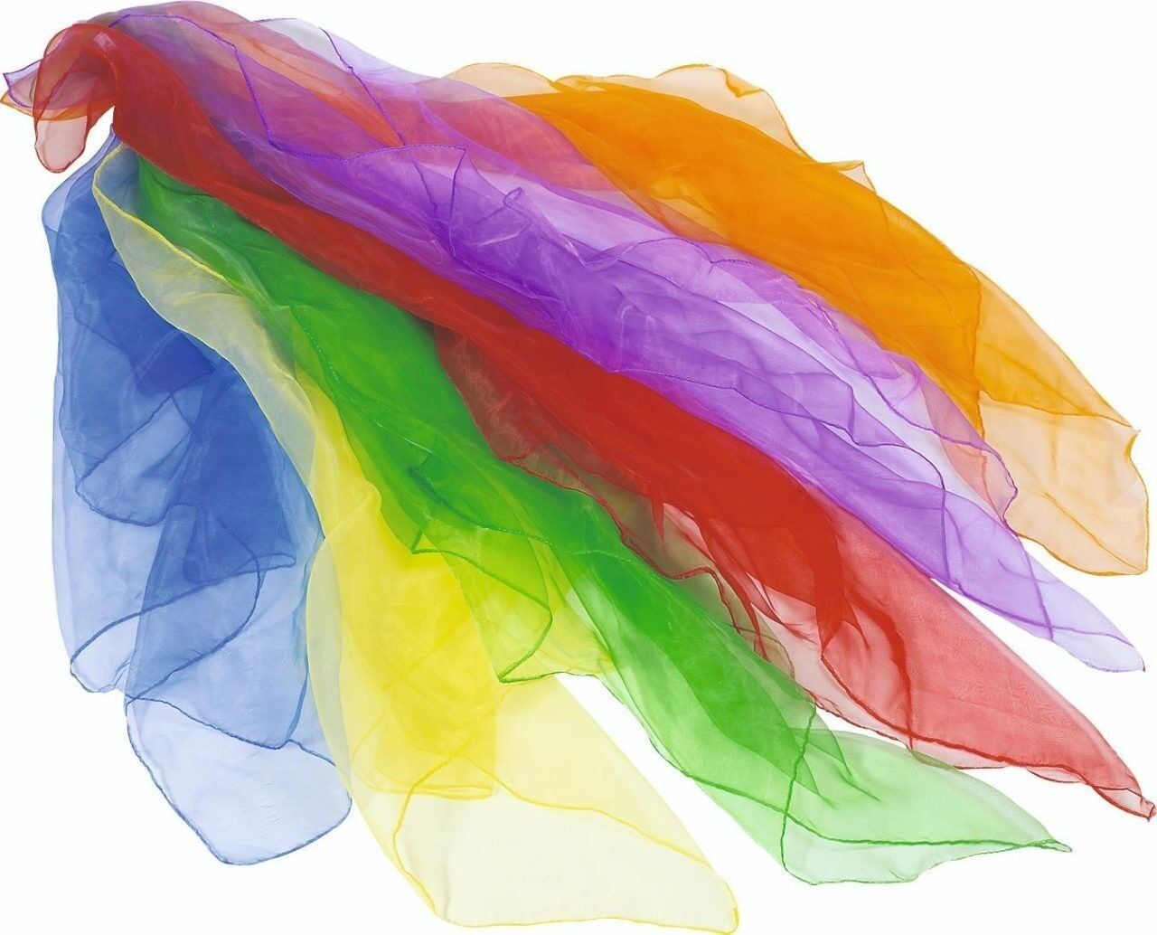 Sciarpe da giocoliere in nylon - Set di 6