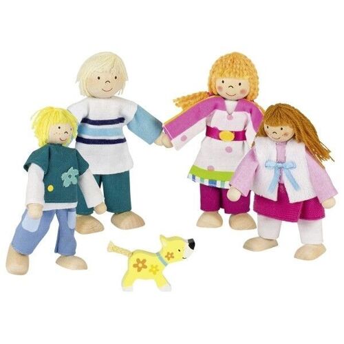Flexible Puppets Family - Susibelle - 5 pieces