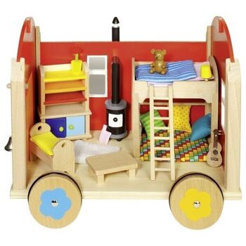 Caravane de poupée avec accessoires 1
