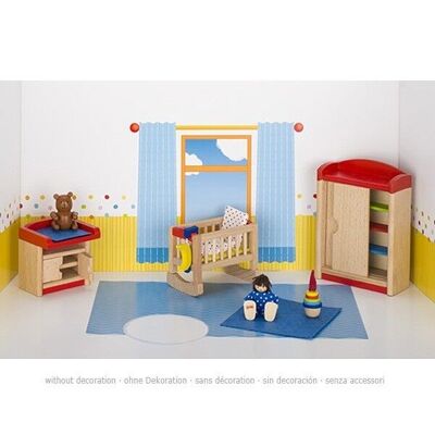 Möbel für flexible Puppen - Kinderzimmer