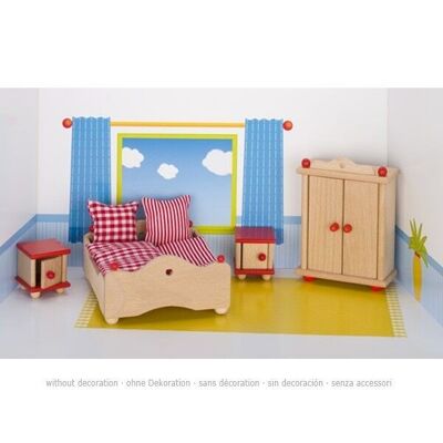 Möbel für flexible Puppen - Schlafzimmer