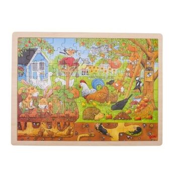 Notre puzzle de jardin - Au-dessus et sous terre