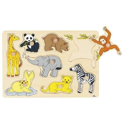 Wild Baby Animals Lift-Out Puzzle