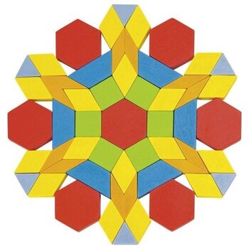 Jeu de puzzle géométrique 4