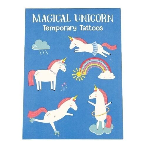 Temporary tattoos - Magical Unicorn