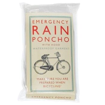 Poncho de pluie d'urgence - Vélo 3