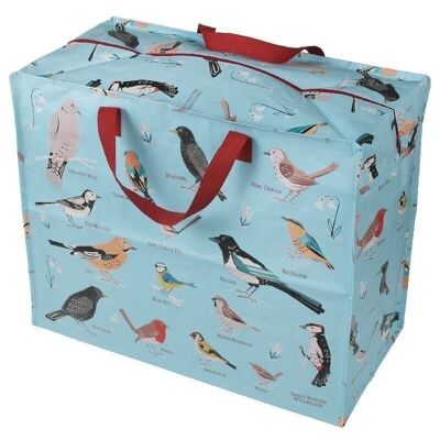 Jumbo storage bag - Garden Birds