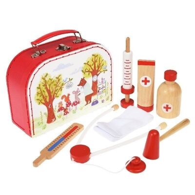 Woodland friends wooden doctor's play set