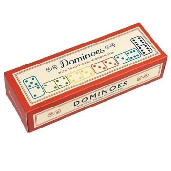 Coffret en bois de dominos 2