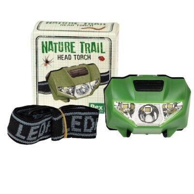 Childrens LED head torch - Nature Trail