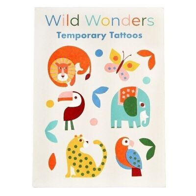 Temporary tattoos - Wild Wonders