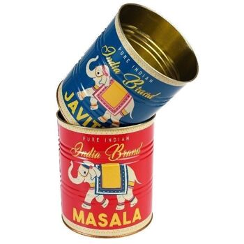 Boîtes de conservation (lot de 2) - Masala et javitri 2