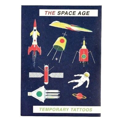 Temporary tattoos - Space Age