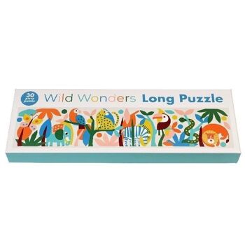 Puzzle long (1 mètre) - Wild Wonders 1