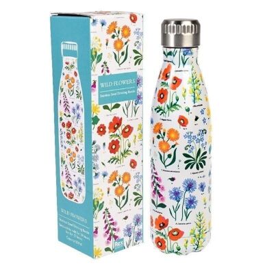 Bouteille inox 500ml - Fleurs Sauvages
