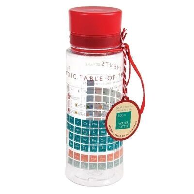 Water bottle 600ml - Periodic Table