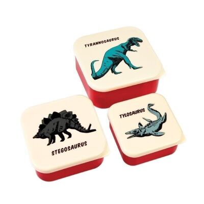Cajas de aperitivos (juego de 3) - Prehistoric Land