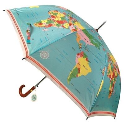 Regenschirm für Erwachsene - Weltkarte