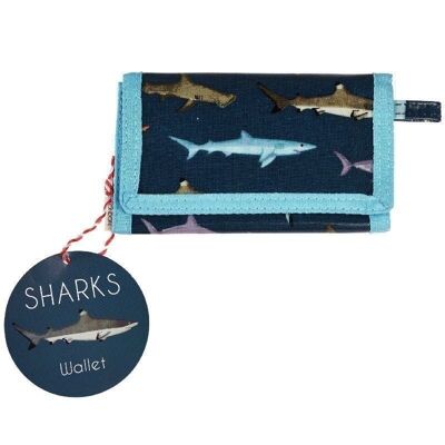 Children's wallet - Sharks