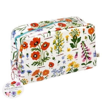 Trousse de toilette - Fleurs Sauvages