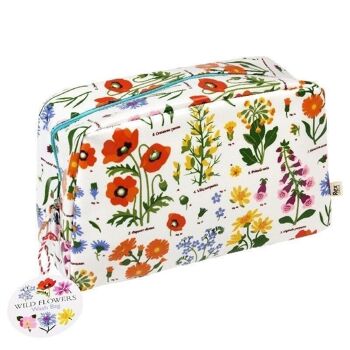 Trousse de toilette - Fleurs Sauvages 1