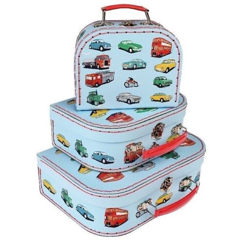 Storage cases (set of 3) - Road Trip