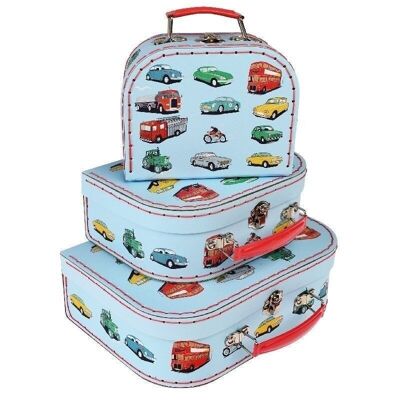 Valises de rangement (lot de 3) - Road Trip