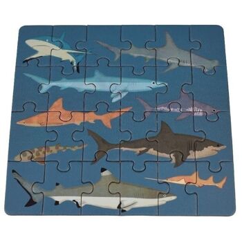 Mini puzzle - Requins 4