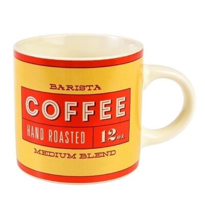 Vintage Kaffeebecher - Barista