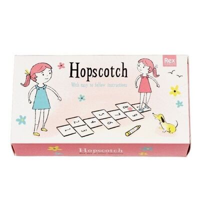 Hopscotch playground game