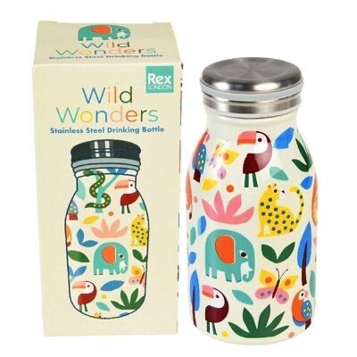 Bottiglia in acciaio inox 260ml - Wild Wonders