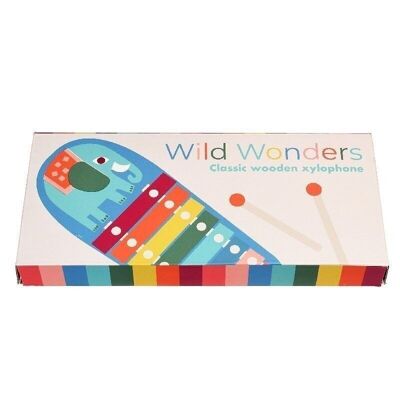 Xylophone pour enfants avec recueil de chansons - Wild Wonders