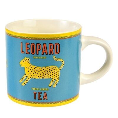 Tazza in ceramica - Leopardo