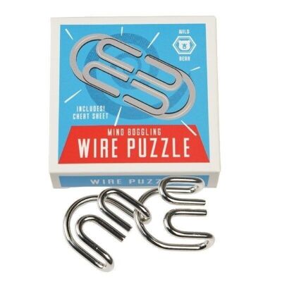 Wire puzzle - Wild Bear