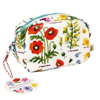 Trousse de maquillage - Fleurs Sauvages 1