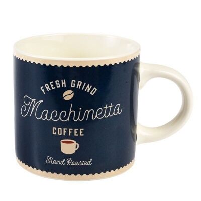 Vintage Kaffeebecher - Macchinetta