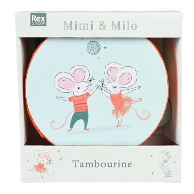 Children's tambourine - Mimi and Milo