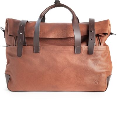 Mount Ivy Weekender - cognac