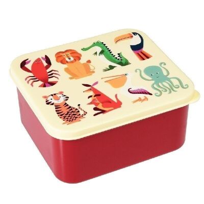 Lunch box sandwich - Creature colorate