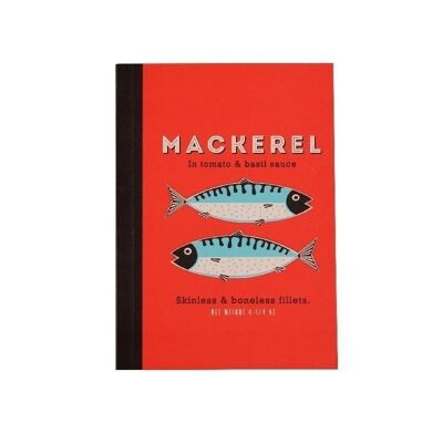 A6 lined notebook - Fish