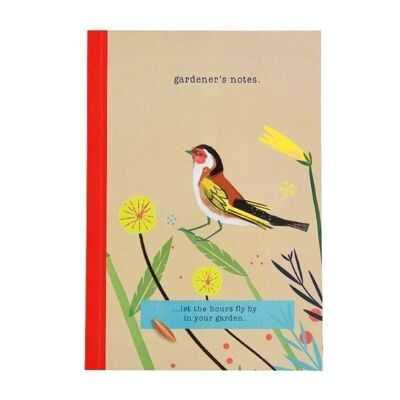 Carnet A5 Notes du jardinier - Votre jardin