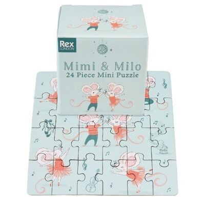 Mini rompecabezas - Mimi y Milo