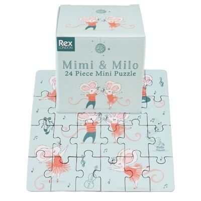 Mini jigsaw puzzle - Mimi and Milo