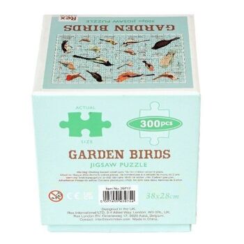 Puzzle (300 pièces) - Oiseaux du jardin 4