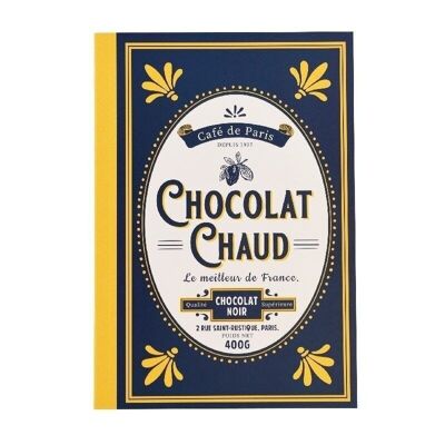 A5-Notizbuch - Café de Paris "Chocolate Chaud"