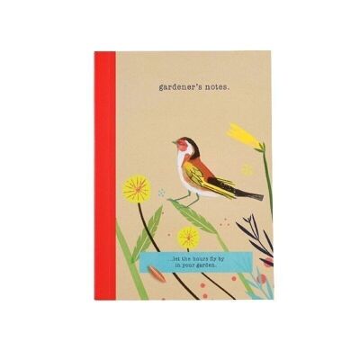 Carnet A6 - Notes du jardinier