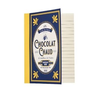 Carnet A6 - Café de paris "chocolat chaud" 2