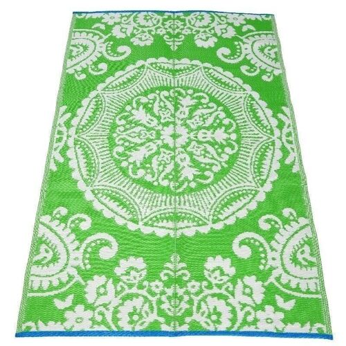 Recycled outdoor rug (180 x 120 cm) - Green