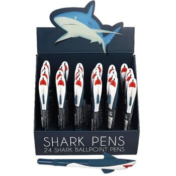 Stylo à bille fantaisie Shark 1